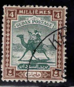 SUDAN Scott 82 Used 1948 Camel Post with new inscription 1948