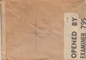 Russia Postal History Registered Censored Cover To London X9471