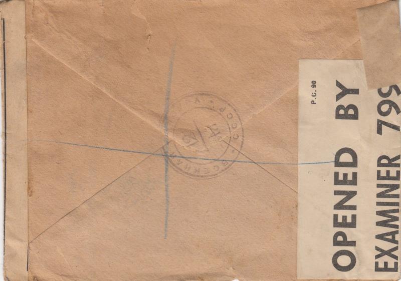 Russia Postal History Registered Censored Cover To London X9471