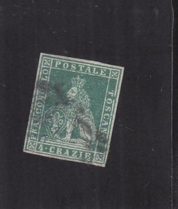 Italy: Tuscany: Sc #5, Used, Signed (38651)