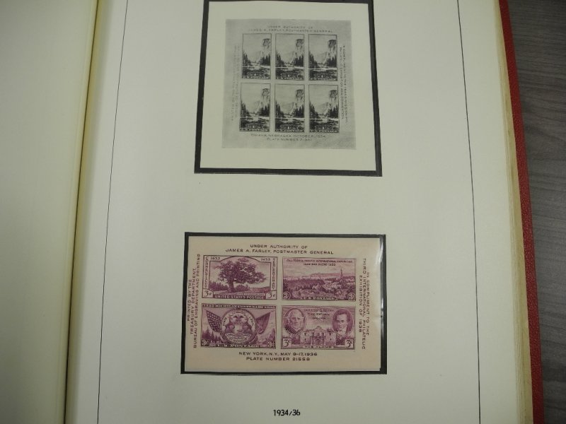 US, Amazing Stamp Collection in a Lindner Hingeless album