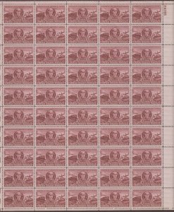 US,993,RAILROAD ENGINEERS.,MNH VF, FULL SHEET,1950'S COLLECTION,MINT NH 