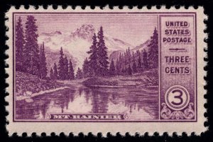 US #742 Mount Rainier; MNH