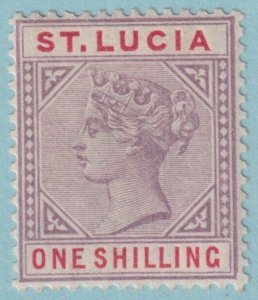 ST LUCIA 37a MINT HINGED OG * NO FAULTS VERY FINE! RIX