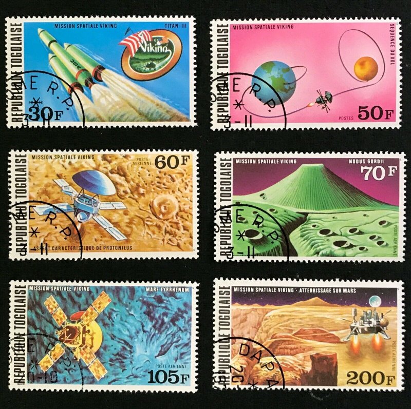 Togo #937-8,C287-90 Space - CTO