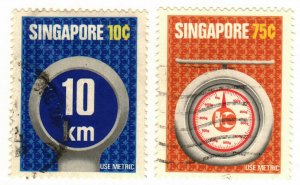 Singapore #316, 318 used