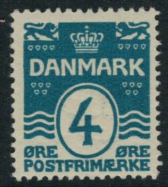 Denmark 60* CV $10.00 mint postage stamp