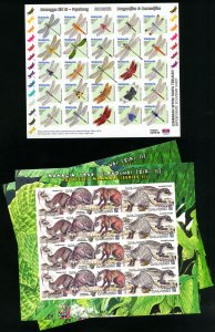 Malaysia Mint Imperforate Full Stamp Sheets