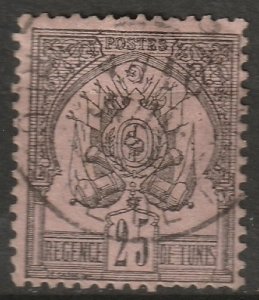Tunisia 1888 Sc 5 used