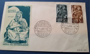 Spanish Sahara FDC 1952