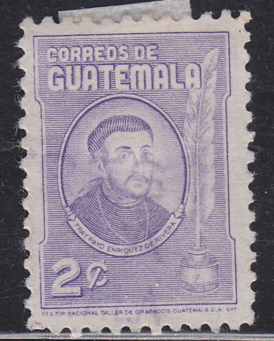 Guatemala 315 Friar Payo Enriquez de Rivera 1945