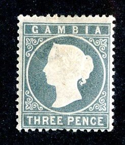 1886 Gambia Sc #16 m* cv.$14 ( 9057 BCXX5 )