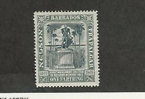 Barbados, Postage Stamp, #102 Mint LH, 1906, JFZ