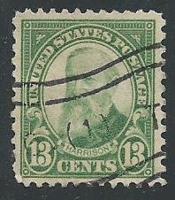 US Cat # 694, B. Harrison, Used*-