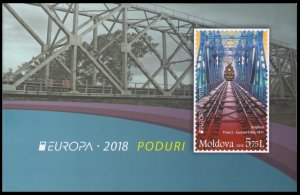 2018 Moldova 1031/MH23-1032/MH24 Europe CEPT / Bridges 39,00 €