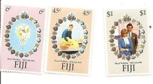 Fiji 442-444 MNH