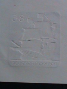 ​UNITED STATES-1985-SC#U 610 MAY FLOWER   MINT CUT SQUARE ENVELOPE VERY FINE