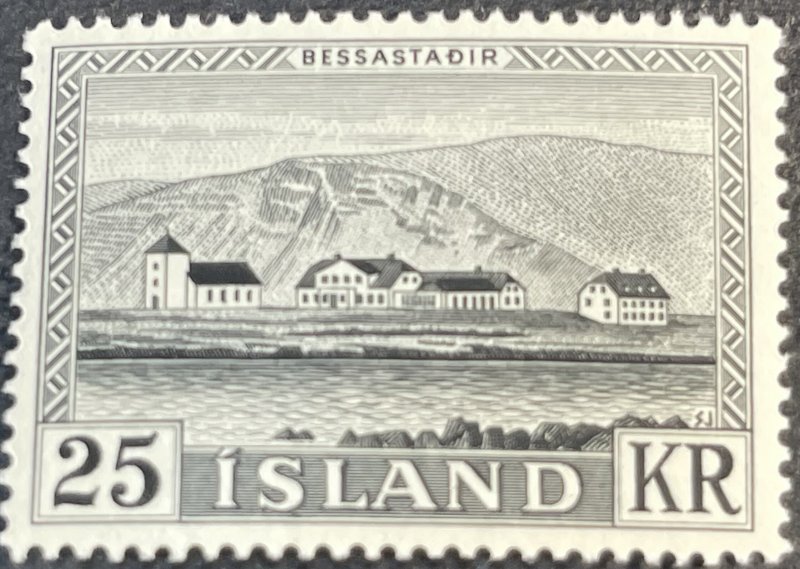 ICELAND # 305-MINT NEVER/HINGED---SINGLE----1957