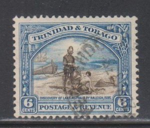 Trinidad and Tobago,  6c Discovery of Lake Asphalt (SC# 37a) Used