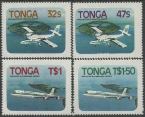 Tonga 1983 SG843-846 Inauguration of Niuafo'ou Airport set MNH