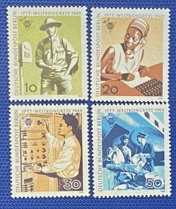 ZAYIX - 1969 - Germany - Berlin - #9N276-279 - MNH - Communications