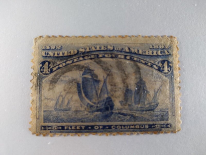 US #233 used e22.12 14217