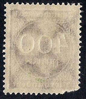 Germany #232  400M Numerial, Dark Brown, Mint OG NH VF