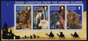 Cayman Islands 710-3a MNH Christmas, Animals, Donkey, Camels, Sheep, Ox