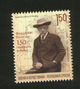 BOSNIA-SERBIA-NORWAY-MNH** STAMP-FRIDTJOF NANSEN-2011.