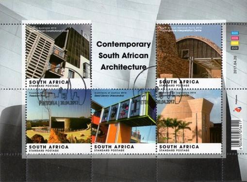 South Africa - 2017 Contemporary South African Architecture Sheet Used