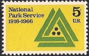 #1314 5 cent National Park Serv mint OG NH EGRADED XF 94 XXF