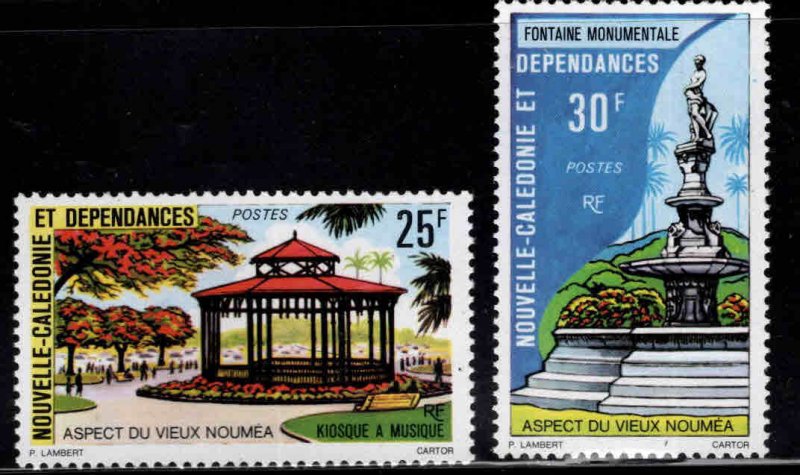 New Caledonia (NCE) Scott 418-419 MNH** Old Noum'ea set