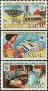 Nauru 1978 SG208-210 Radio set MNH