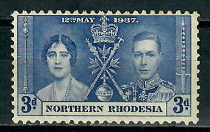 Northern Rhodesia #24 mint Hinged single