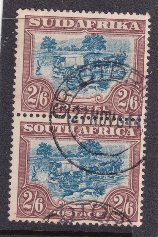 South Africa an early Roto 2/6 pair used