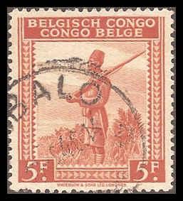Belgian Congo 222 Used VF