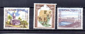 Sudan 167-169 MNH