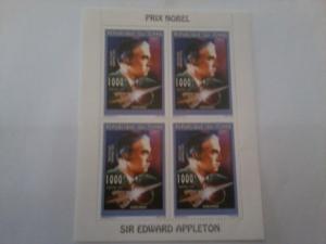 TCHAD CHAD SHEET NOBEL PRIZE EDWARD APPLETON