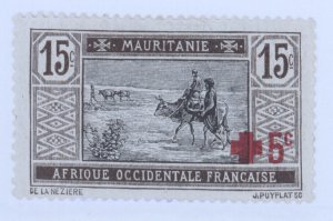 Mauritania, Scott #B2, Used