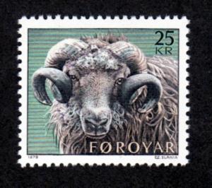 Faroe Islands # 42 Mint NH!