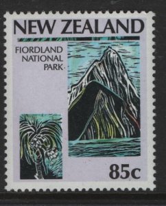 NEW ZEALAND, 878, MNH, National Parks System Cent.