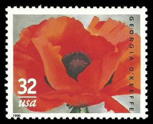 PCBstamps   US #3069 32c Georga O'Keeffe,  MNH, (1)