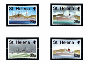 St Helena 707-10 MNH 1998 Mail Ships