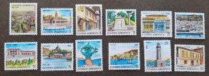 *FREE SHIP Greece Capitals 1990 Horse Tower Train Lighthouse Dolphin (stamp) MNH