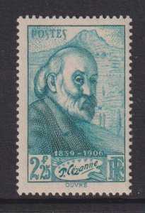 France  #370  MNH 1939   Paul Cezanne