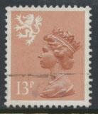 GB Scotland  SG S39ea SC# SMH21a Used  Machin 13p see details