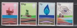 GREAT BRITAIN Scott # 827-30 MNH - Energy Resources