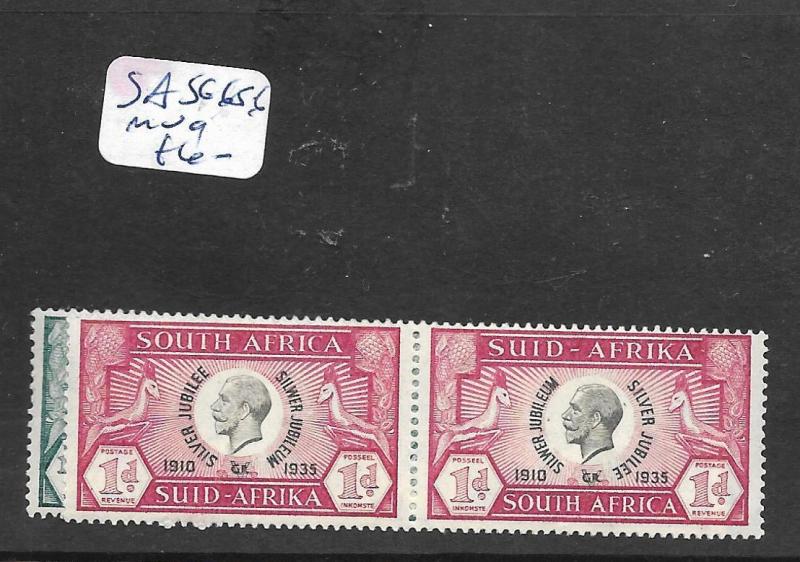 SOUTH AFRICA (P1801B) KGV SILVER JUBILEE SG 65-6  MOG