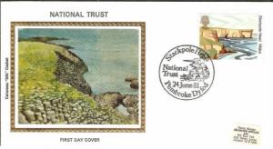 Great Britain 1981 National Trust Stackpole Head Wales Painting Scence Sc 947...