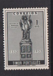 Timor  #272  MNH  1952  statue St. Francis Xavier  1a